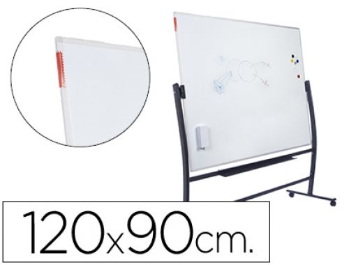 Quadro branco rocada lacado magnetico com suporte dupla face 90x120 cm , Rocada , 153682 , 8427951686909